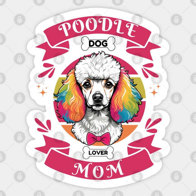 Poodle Sticker by Pearsville